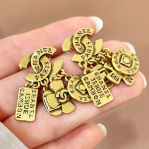 oCHANELo Earrings 1086