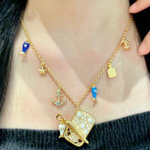 oCHANELo Necklaces 378