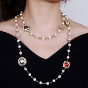 oCHANELo Necklaces 386