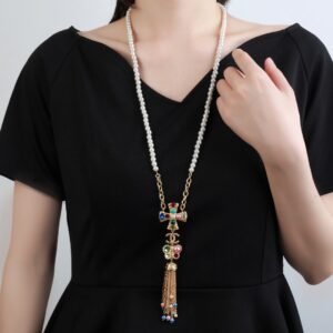 oCHANELo Necklaces 418