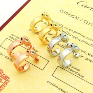 oCARTIERo Earrings 0007